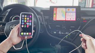 ¿Cómo conectar Android Auto y Apple Carplay a tu Toyota [upl. by Ragouzis]