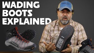 3 TYPES Of Wading Boots EXPLAINED [upl. by Alesig]