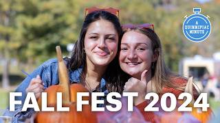 A Quinnipiac Minute  Fall Fest 2024 [upl. by Hazeghi989]