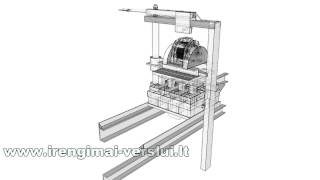 How its made Manual Brick Making Machine Construction Plans [upl. by Iaw]