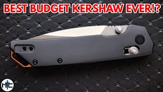 This Might Be My FAVORITE Budget Kershaw Knife EVER  Kershaw Iridium  Overview and Review [upl. by Mcallister752]