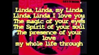 Tee Set  Linda Linda karaoke version  lyrics song 1979 released 1978 [upl. by Soilisav]