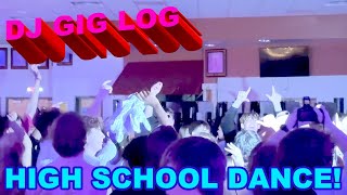 DJ Gig Log  High School Winter Dance [upl. by Roxane688]