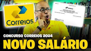 🔥URGENTE VÁRIAS NOVIDADES CONCURSO CORREIOS 2024 [upl. by Hussein]