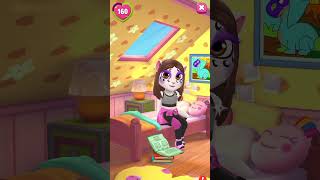 My talking angela 2 cartoon gaming pleasesubscribe mytalkingangela2 shorts mobileapp yidio [upl. by Elleral]