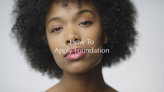 How to Apply Foundation  Estée Lauder UK [upl. by Ogren14]