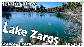 Relaxing drive to lake zaros [upl. by Naret719]