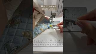 How to sew round edges  Cutie Cube Bag  Sewing Bag [upl. by Able]