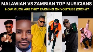 Oyimba a ku Malawi ndi a Ku Zambia akupeza ndalama zambiri pa YouTube ndani [upl. by Ahsinot]