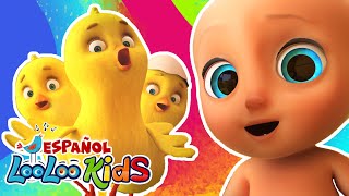 🐤🐥Los Pollitos Dicen Pio Pio  ¡Canciones Infantiles LooLoo Compilación de Una Hora 🌟 [upl. by Amaris]