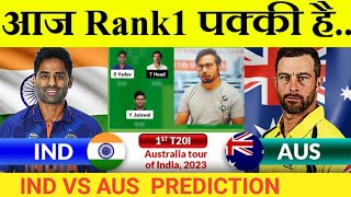 India vs Australia PredictionIND vs AUS Prediction team of today match [upl. by Huxley]