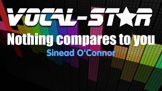 Sinead OConnor  Nothing Compares To You Karaoke Version with Lyrics HD VocalStar Karaoke [upl. by Anerahs]