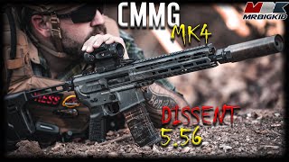 Ultra Low Recoil CMMG Dissent MK4 556 LARP full send [upl. by Mirabel]