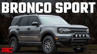 2021 Ford Bronco Sport 15inch Suspension Lift Kit by Rough Country [upl. by Bonnice]