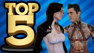 TOP 5 LOVE SCENES IN GAMES [upl. by Edwyna]