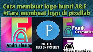 Cara buat logo huruf AampTutorial cara buat logo part 1 [upl. by Alethea]