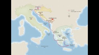 Venice to Athens  An Adriatic Cruise Top sites to see with informative commentary [upl. by Zavras]