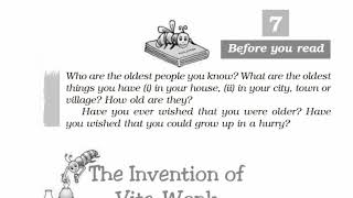 NCERT Class 7 Honeycomb  The Invention of Vita  Wonk  Chapter 7  Hindi [upl. by Elleret]