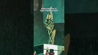 Swifties Reaction to Reputation New Outfit in Miami taylorswift shorts [upl. by Ykcin]