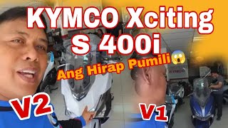 KYMCO Xciting S 400i 2023 MODEL  VERSION 1  VERSION 2  CRISNOGAS RIDES [upl. by Wadsworth]