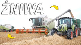 🇵🇱 ☆Wielkie Rozpoczęcie Żniw Jęczmienia Browarnego 2024 w PRUH Janpol 🇵🇱 ☆ 4xClaas 1xFendt [upl. by Libbna]