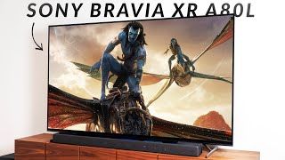 Sony Bravia XR A80L OLED Review  The LG C3 Competition [upl. by Sueaddaht522]