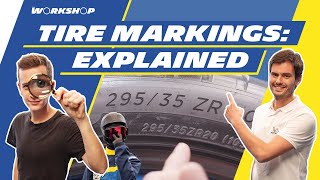 How to read a tire our experts explain tire markings  THE WORKSHOP [upl. by Eizus]