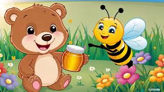 🎶 Dabby the Gentle Bear 🎶 ChildrenSongskidsfun funlearning kidsfriendshipstatus EnjoyableSongs [upl. by Niattirb]