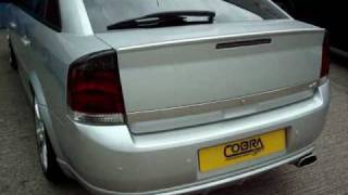 Vauxhall Vectra C 22 D Performance Exhaust by Cobrasportcom [upl. by Bowen]