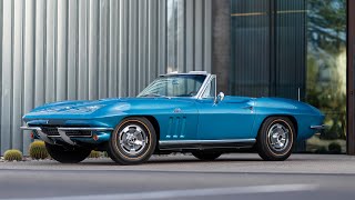 1966 Corvette 427 Convertible  Driving Video [upl. by Edaj969]