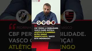 Presidente do Vasco DETONOU A CBF após alteração do calendário shorts [upl. by Novonod216]