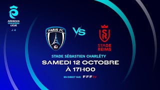 J4 I Paris FC vs Stade de Reims en replay 32 I ARKEMA Première Ligue 20242025 [upl. by Xonk]