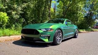 2023 Ford Mustang GT Premium in Eruption Green Metallic [upl. by Madalyn]