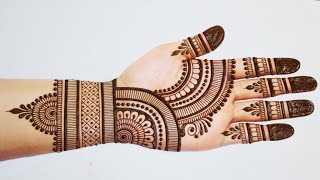 Karwa Chauth specialEasy Stylish mehndi design Simple Mehandi designs Mehandi ka design Mehandi [upl. by Alexander]