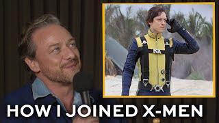 James McAvoys funny story about how he came to star in XMEN FIRST CLASS [upl. by Melli]