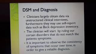 Clinical Psychology DSM amp ICD classification systems [upl. by Zsa122]