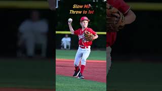 SlowMotion Baseball Routine Captivates [upl. by Beverle]