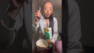 Noodles and Crisp🥰🥹  Cooking With Blasian Baddie EatWithMe [upl. by Aracal]