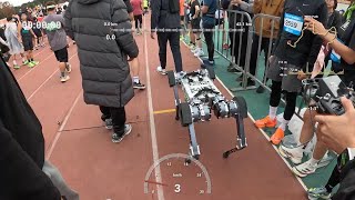 Robot Dog Completes a Marathon in 4 Hours RAIBO 2 [upl. by Shaffert]