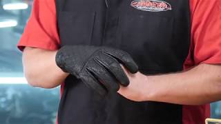 Cortech Scrapper Glove Review at ChapMotocom [upl. by Medor603]