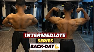 INTERMEDIATE SERIES BACKDAY​⁠qayyumfitness [upl. by Jaco66]