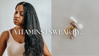 The Vitamins I Take Daily for Healthy Hair Skin  What Vitamins You Should Literally Avoid [upl. by Aylward]