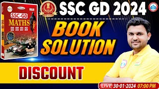 SSC GD 2024 SSC GD Maths Chapter Wise Book Solution Discount Maths Class SSC GD Math by Rahul Sir [upl. by Curren855]