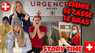 STORY TIME EMMIE SE CASSE LE BRAS AU COLLÈGE [upl. by Evy]