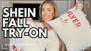 Shein Fall Must Have Try On Haul  Shein Glowmode Yoga set and more  Hotmess Momma Vlogs [upl. by Christye]