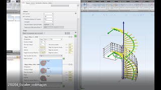 210204 Escalier colimaçon [upl. by Esertak]