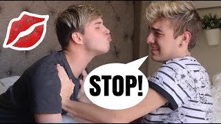 I CANT STOP KISSING YOU PRANK ON MY BOYFRIEND [upl. by Hatcher]