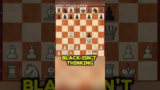 Kings Gambit chess scacchinciabatte inciabatte chessviral foryou chessshorts [upl. by Ynar]