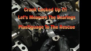 VF750F Engine Rebuild  Bearing Clearance and Plastiguage  Part 27 [upl. by Auod]