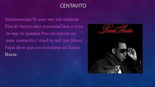 KARAOKE CENTAVITO ROMEO SANTOS [upl. by Rebak]